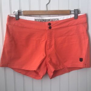 Burton sz 28 coral 2” inseam women’s shorts